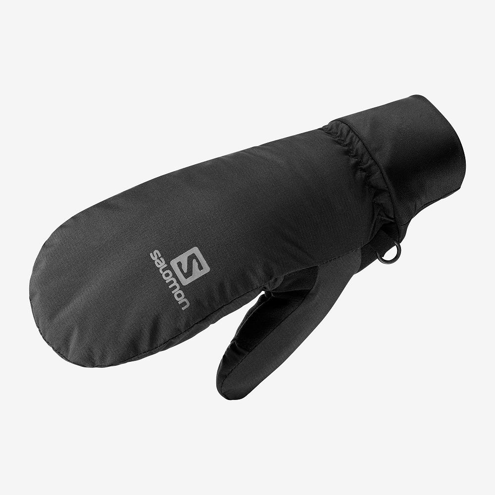 Gants Salomon Homme Noir - Salomon RS WARM MITTEN U - France (8527-ARVDQ)